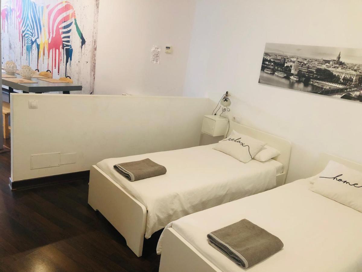 Apartament Lujoso Loft A 2Min A Pie Del Casco Historico Sewilla Zewnętrze zdjęcie